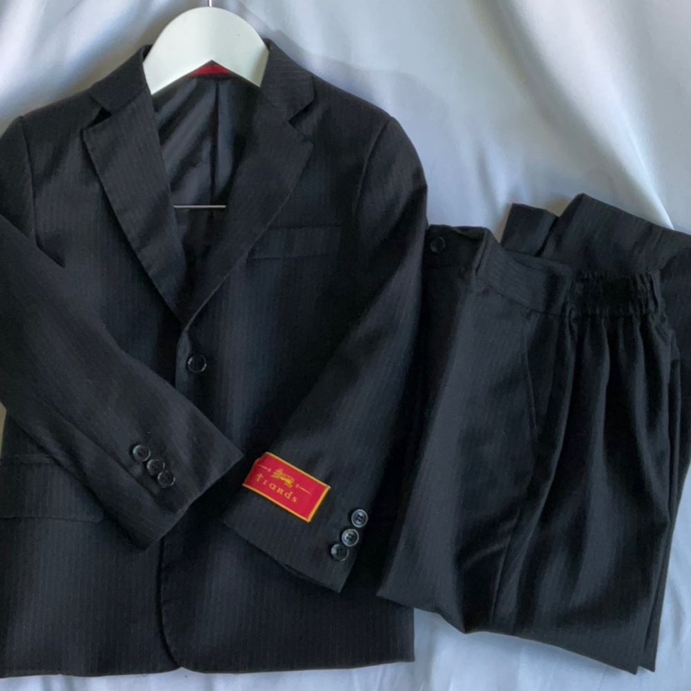 Boys Trands Black Suit 5 NEW